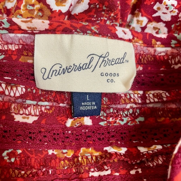 Red Autumnal Blouse - Picture 7 of 7